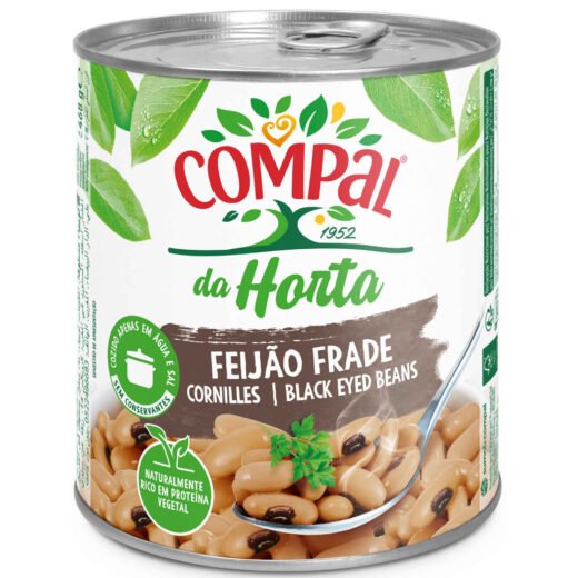 Feijão Frade Cozido Compal da Horta — 845 gr