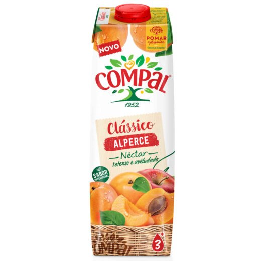 Néctar Alperce Compal Clássico — 1 lt