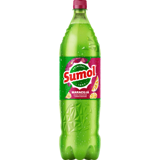 Refrigerante com Gás Maracujá Sumol — 1,5 lt