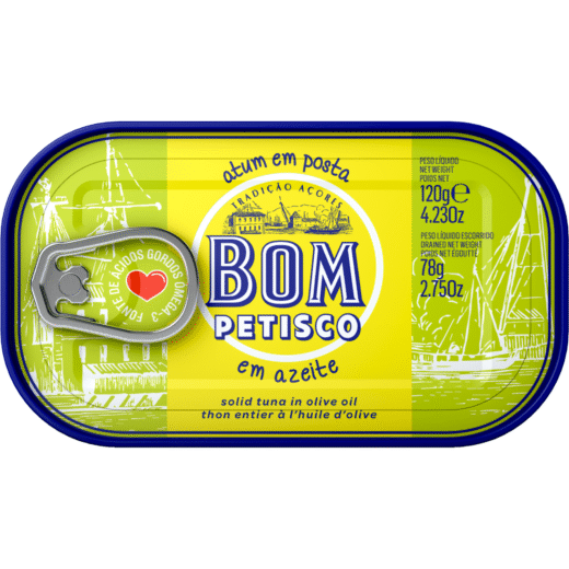 Atum Posta em Azeite Bom Petisco — 120 gr