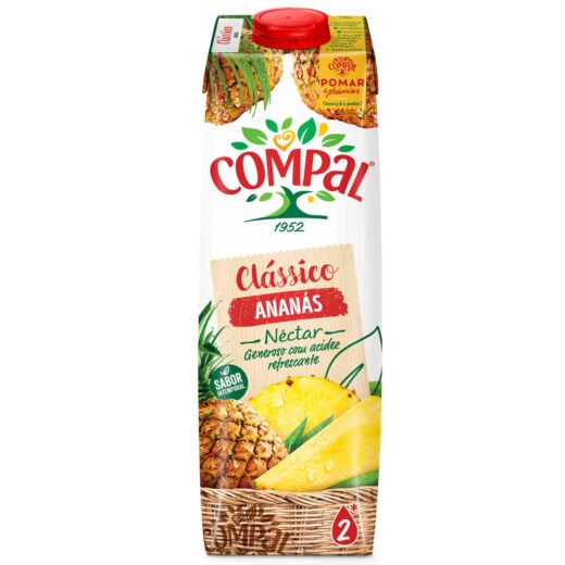 Néctar Ananás Compal Clássico — 1 lt