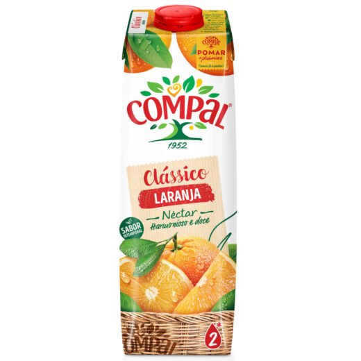 Néctar Laranja Compal Clássico — 1 lt