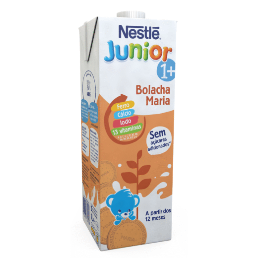Bebida Láctea com Sabor a Bolacha Junior 1-3A Nestlé Junior — 1 lt