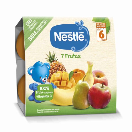 Boião de Fruta 7 Frutos +6M Nestlé — 100 gr
