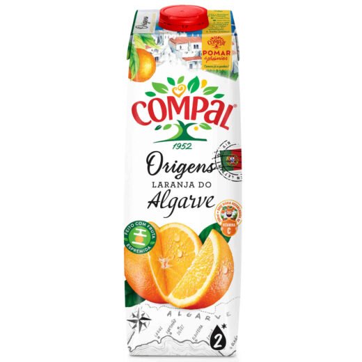 Néctar Laranja do Algarve Compal Origens — 1 lt