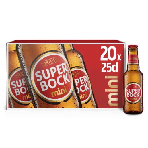 Super Bock - Cerveja com Álcool Super Bock Mini — 25 cl