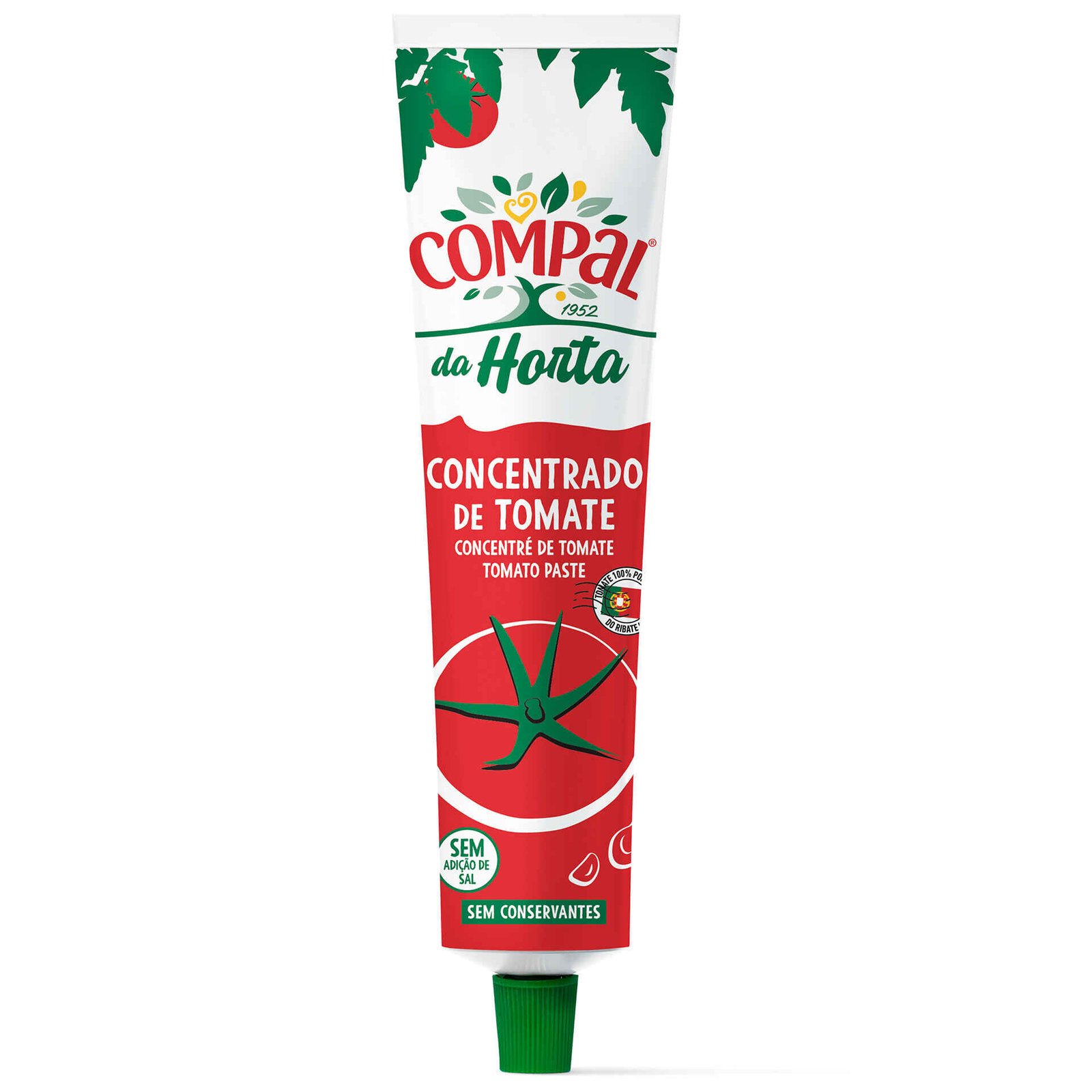 Tomate Concentrado Compal da Horta — 140 gr — Compal da Horta