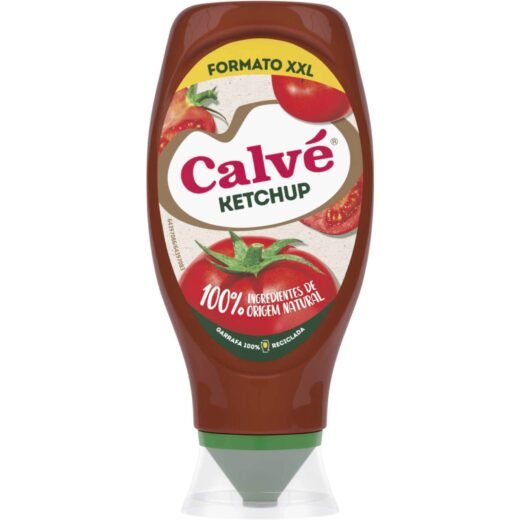 Ketchup Top Down sem Glúten Calvé — 550 gr