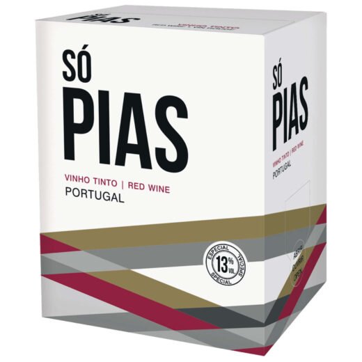 Só Pias Vinho Tinto — Bag in Box 5 lt