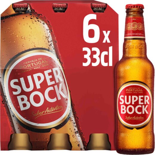 Super Bock - Cerveja com Álcool Super Bock — 33 cl