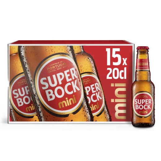 Super Bock - Cerveja com Álcool Super Bock Mini — 20 cl