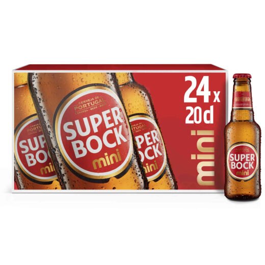 Super Bock - Cerveja com Álcool Super Bock Mini — 20 cl
