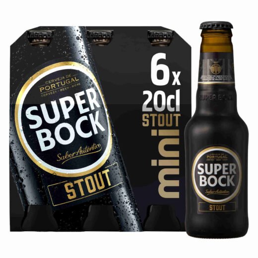 Super Bock - Cerveja com Álcool Stout Super Bock Mini — 20 cl