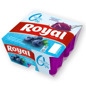 Gelatina Pronta Mirtilos 0% de Açúcar ROYAL