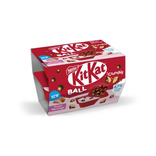 Iogurte Mix-In Morango Kit Kat Infantil Nestlé — 230 gr