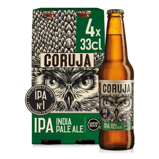 Super Bock Coruja - Cerveja com Álcool Coruja India Pale Ale Super Bock Coruja — 33 cl