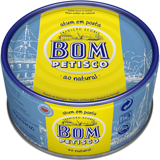 Atum Posta ao Natural Bom Petisco — 200 gr