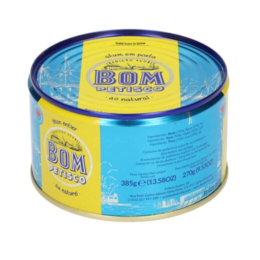 Atum Posta ao Natural Bom Petisco — 385 gr