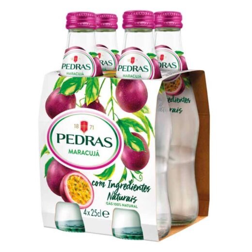 Água com Gás Maracujá Pedras Salgadas — 25 cl