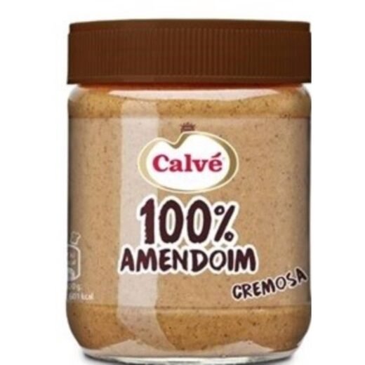 Manteiga de Amendoim 100% Cremosa Calvé — 350 gr