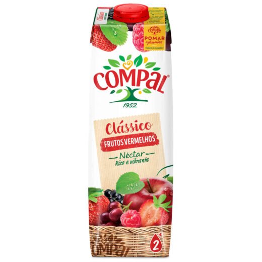 Néctar Frutos Vermelhos Compal Clássico — 1 lt