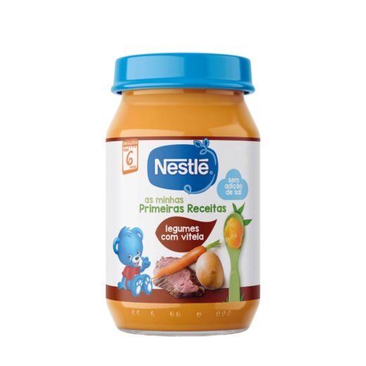 Refeição para Bebé Legumes com Vitela +6M Nestlé — 190 gr