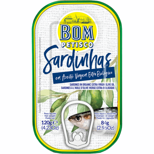 Sardinha em Azeite Bom Petisco — 120 gr