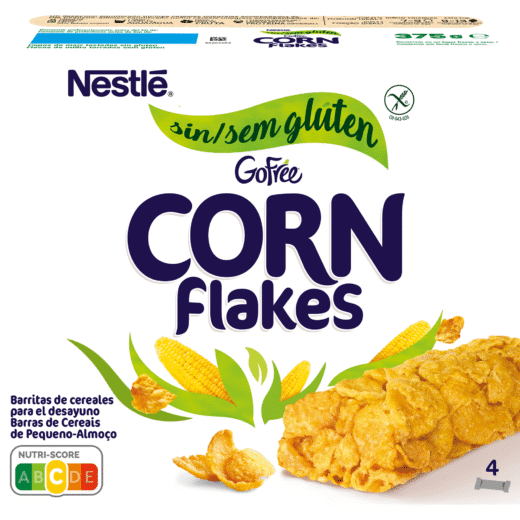 Barras de Cereais Go Free Corn Flakes sem Glúten Nestlé — 88 gr