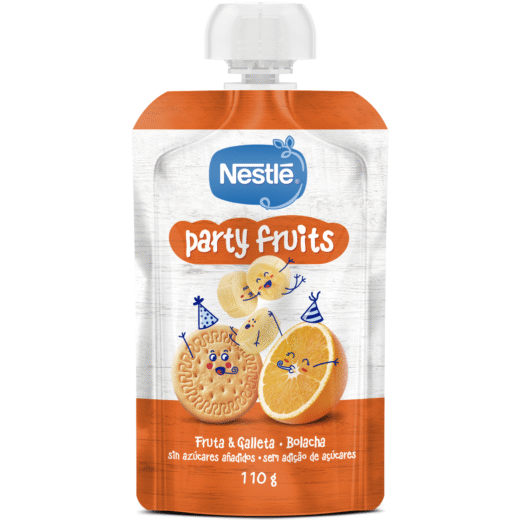 Saqueta de Fruta e Bolacha +12M Nestlé — 110 gr