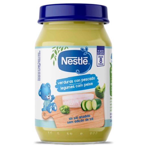 Refeição para Bebé Peixe e Vegetais +8M Nestlé — 190 gr