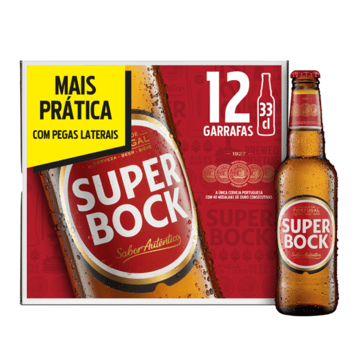Super Bock - Cerveja com Álcool Super Bock — 33 cl