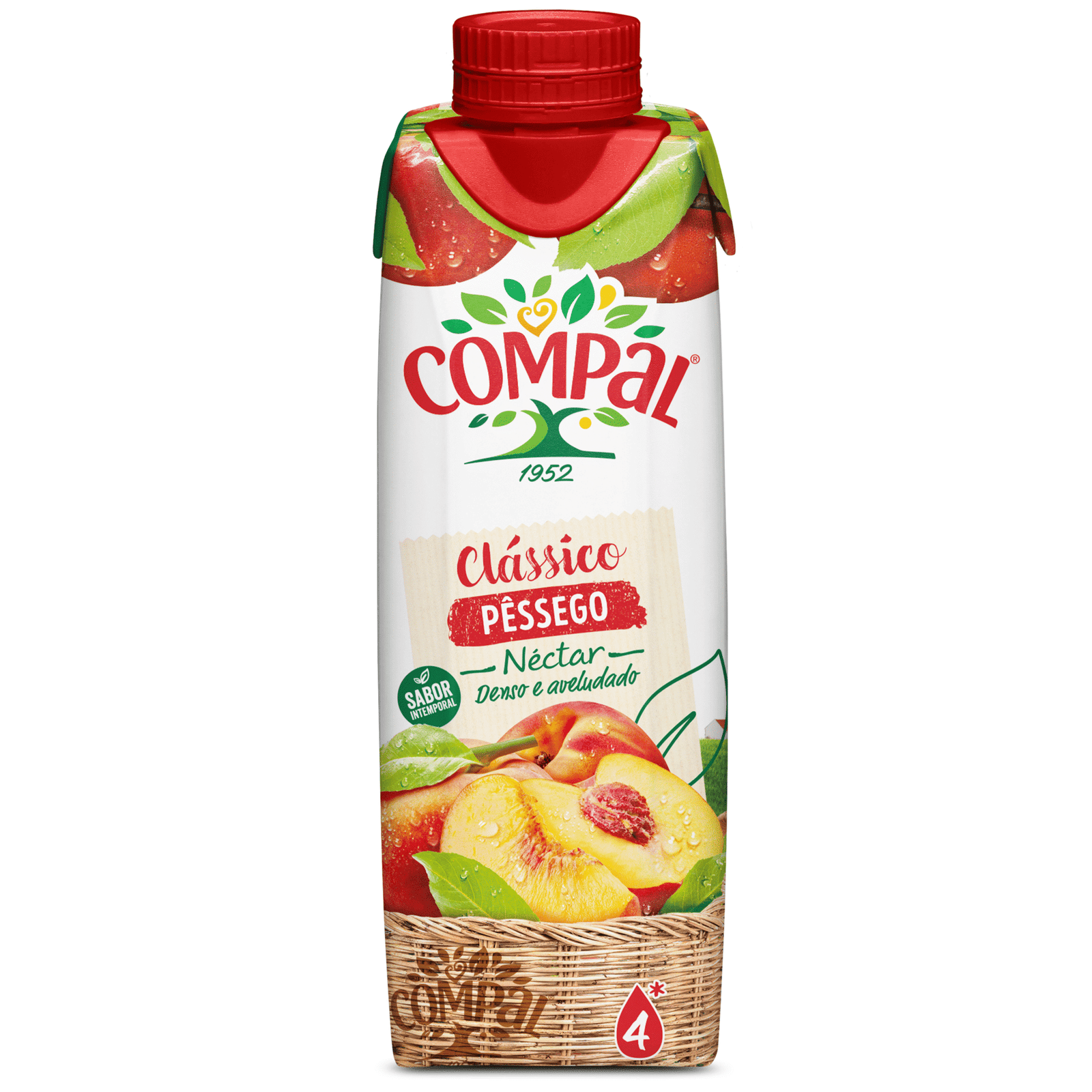 Néctar Pêssego Compal Clássico — 30 cl — Compal Clássico