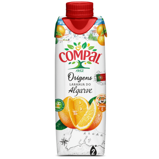 Néctar Laranja do Algarve Compal Origens — 30 cl
