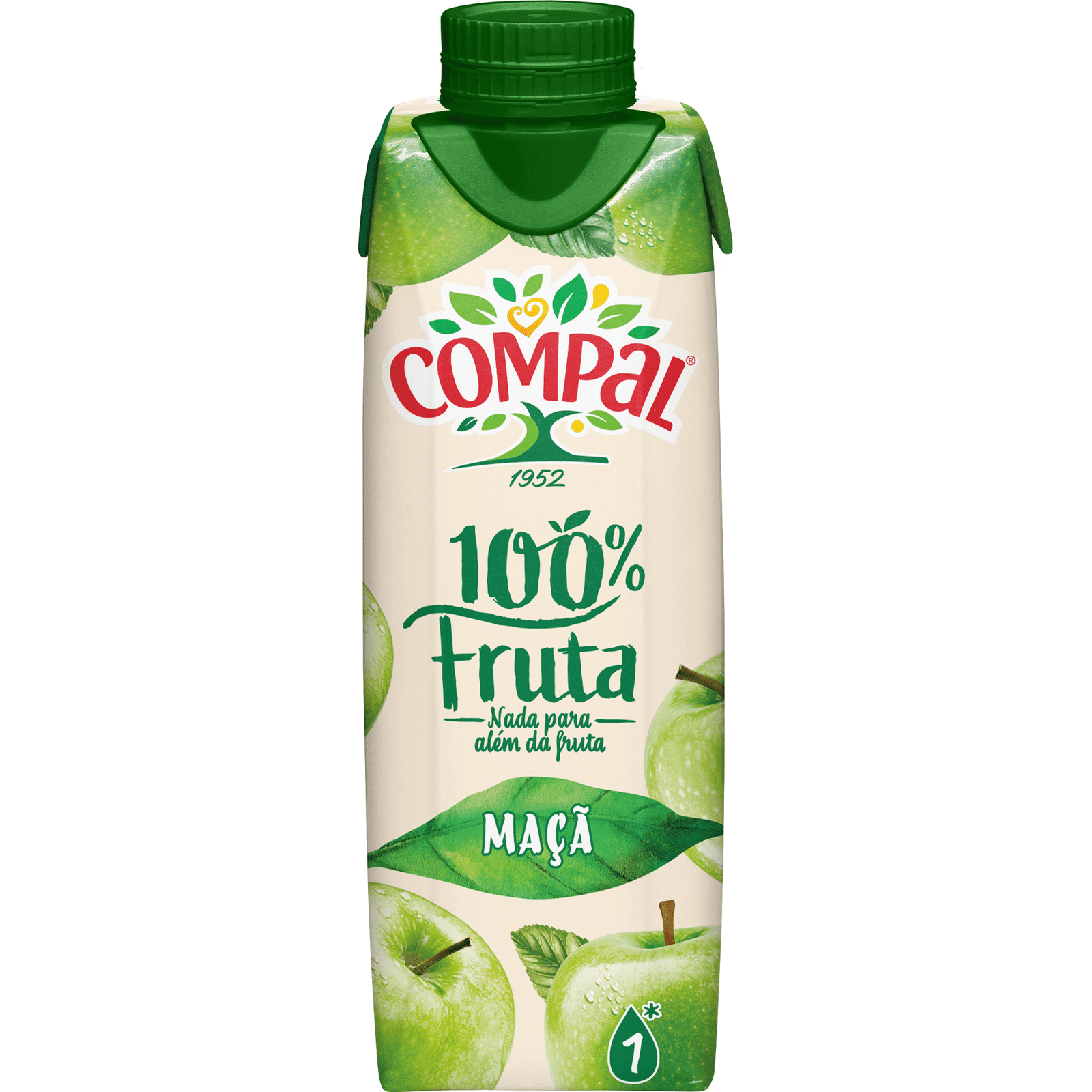 Sumo 100% Maçã Compal 100% Fruta — 30 cl — Compal 100% Fruta