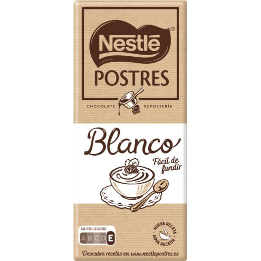 Tablete de Chocolate Branco Culinária Nestlé Sobremesas — 170 gr