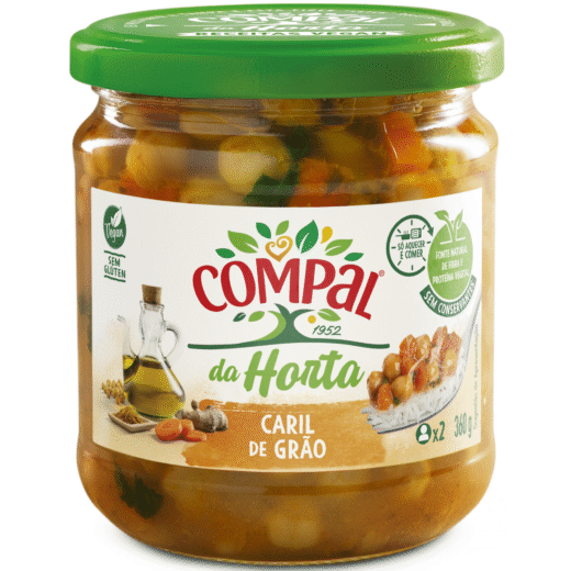 Caril de Grão Compal da Horta — 360 gr