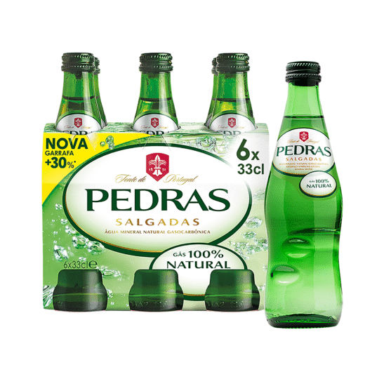 Água com Gás Pedras Salgadas — 33 cl