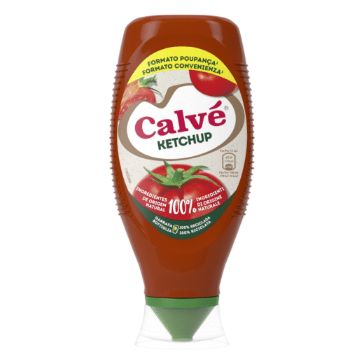 Ketchup Pure Top Down Calvé — 825 gr