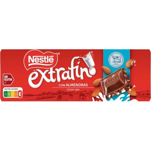 Tablete de Chocolate de Leite com Amêndoa Extrafino Nestlé — 250 gr