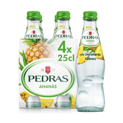 Água com Gás Ananás Pedras Salgadas — 25 cl