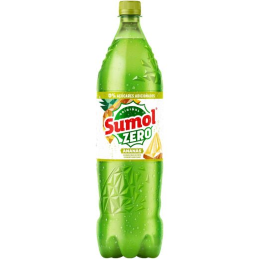 Refrigerante com Gás de Ananás sem Açúcar Sumol — 1,5 lt