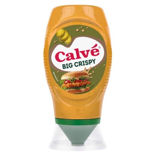Molho Big Crispy Calvé — 258 gr
