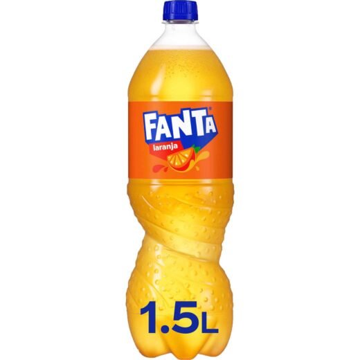 Refrigerante com Gás Laranja Fanta — 1,5 lt