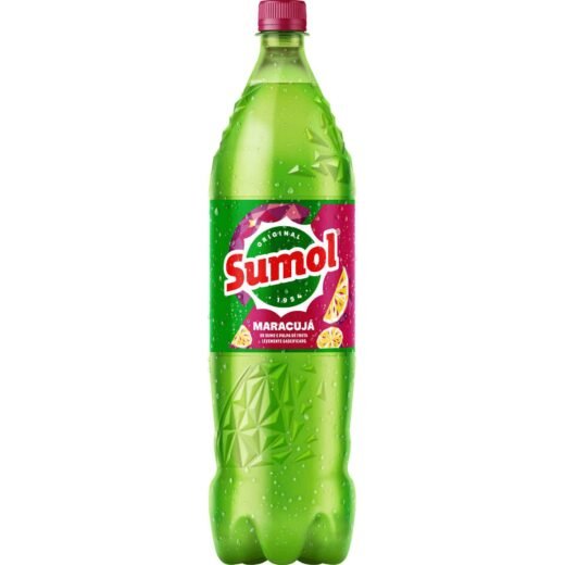 Refrigerante com Gás Maracujá Sumol — 1,5 lt