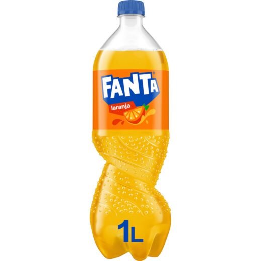 Refrigerante com Gás Laranja Fanta — 1 lt