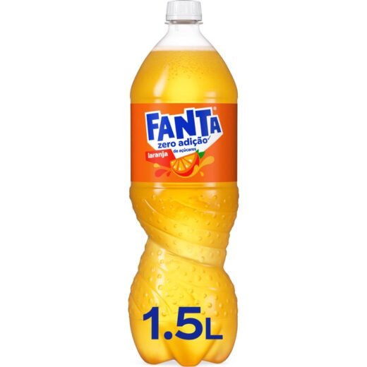 Refrigerante com Gás Laranja sem Açúcar Fanta — 1,5 lt