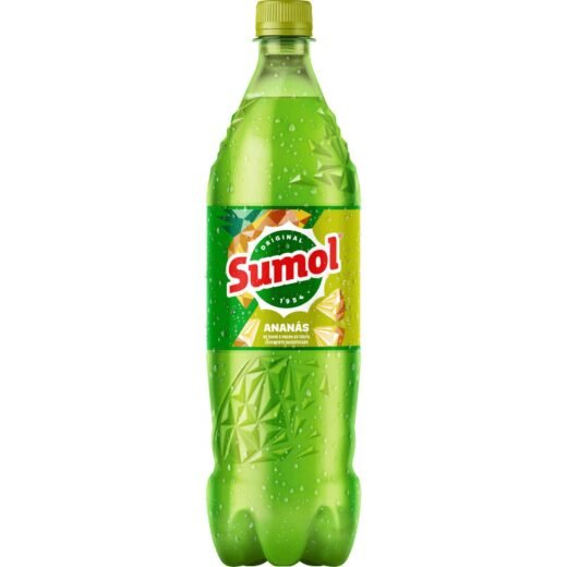 Refrigerante com Gás Ananás Sumol — 1 lt
