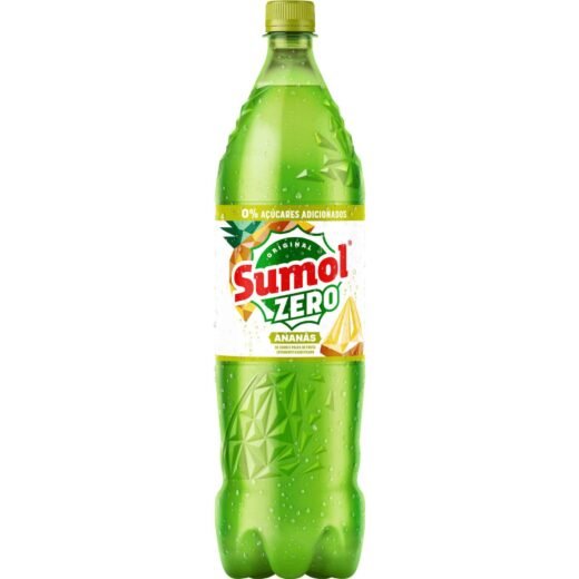 Refrigerante com Gás de Ananás sem Açúcar Sumol — 1,5 lt