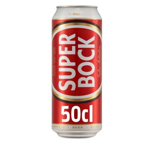 Super Bock - Cerveja com Álcool em Lata Super Bock — 50 cl