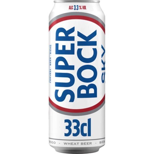 Super Bock - Cerveja com Álcool em Lata Sky Super Bock — 33 cl